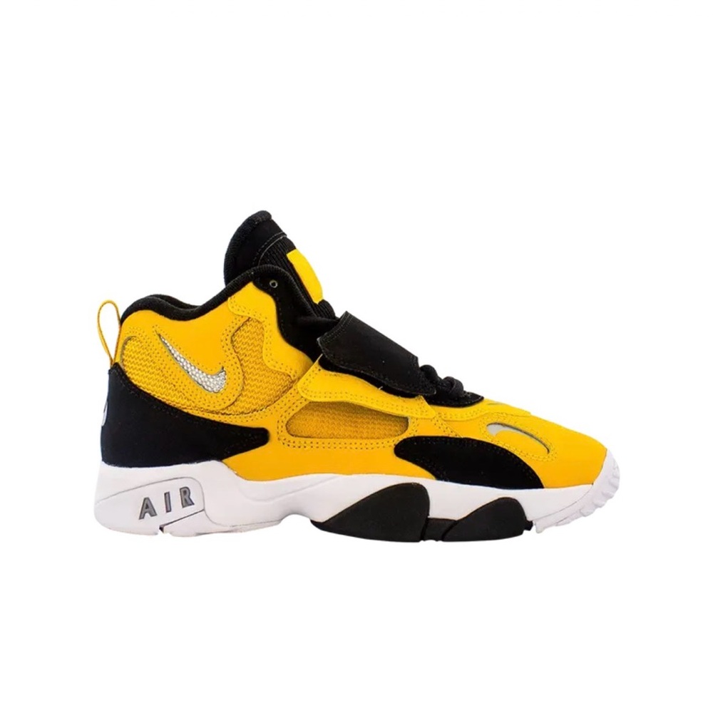 Nike Air Yellow and Black Sneakers